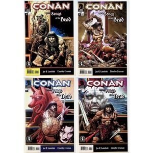 Conan and the Songs of the Dead #1-4 Lot Dark Horse Joe R Lansdale Fantasy Comic